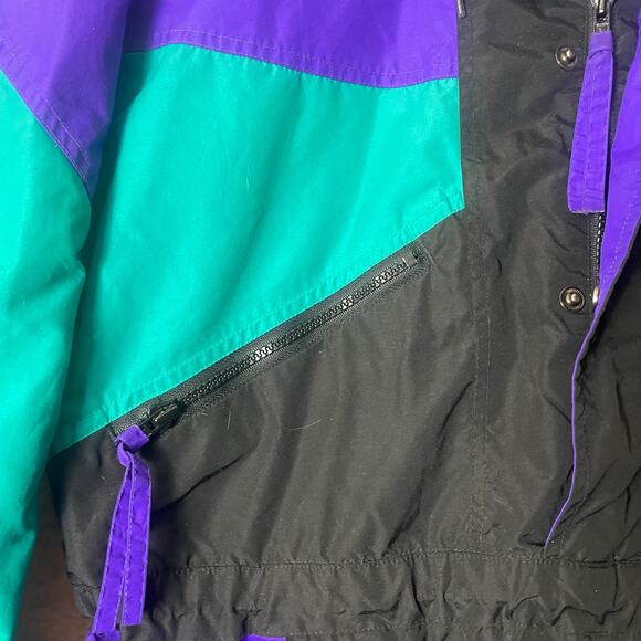 Columbia Sportswear Mens Vintage 1/2 Zip Pullover Parka Ski Jacket Size Large - Picture 12 of 16